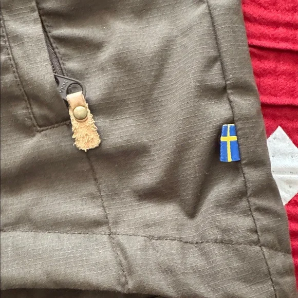 Fjallraven Men's Dark Green Hooded Jacket